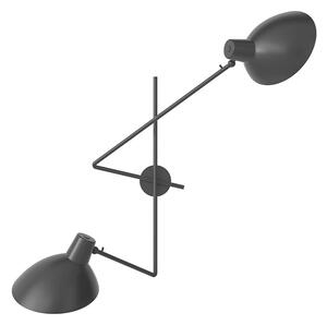 Astep - VV Cinquanta Twin Lampa Ścienna Black/Black Astep