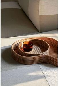 Ferm LIVING - Isola Trays Set of 2 Natural Stained ferm LIVING