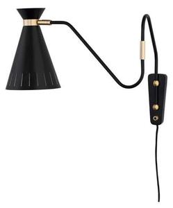 Warm Nordic - Cone Lampa Ścienna Black Noir