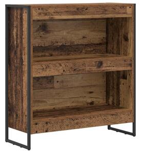 Szafka na książki stare drewno 80 x 30 x 86,5 cm