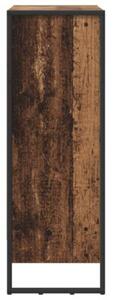 Szafka na książki stare drewno 80 x 30 x 86,5 cm