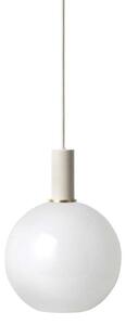 Ferm LIVING - Collect Lampa Wisząca Opal Sphere Low Light Grey ferm LIVING