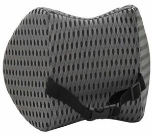 Nowoczesna ergonomiczna poduszka na szyjÄ z piankÄ memory foam w kolorze szarym