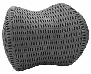 Nowoczesna ergonomiczna poduszka na szyjÄ z piankÄ memory foam w kolorze szarym