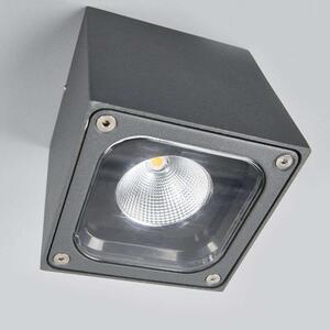 Lucande - Tanea LED Ogrodowe Lampa Sufitowa 10x10 Dark Grey Lucande