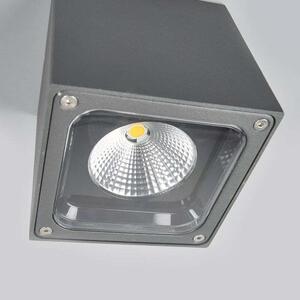 Lucande - Tanea LED Ogrodowe Lampa Sufitowa 12x12 Dark Grey Lucande