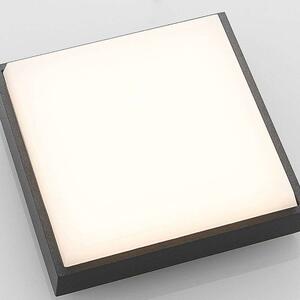Lucande - Amra LED Square Ogrodowe Lampa Sufitowa 17,5 Dark Grey