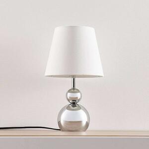 Lindby - Andor Lampa Stołowa White/Chrome Lindby