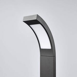 Lucande - Juvia Zewnętrzna Lampa Ogrodowa H100 Graphite/Opal