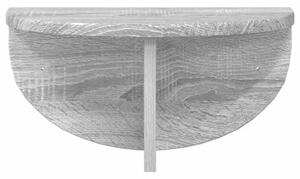Nowoczesna półka ścienna szara sonoma 38x19x19 cm