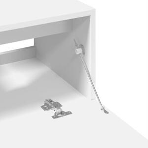 Szafka pod umywalkę, biała 59x37x59 cm, materiał drewnopochodny