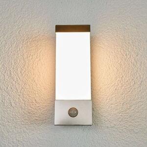 Lindby - Severina LED Ścienna Lampa Ogrodowa w/Sensor Stainless Steel/White Lindby