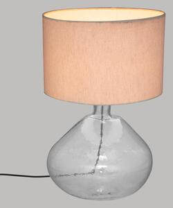 Lampa z materiałowym abażurem Melly, wys. 60 cm