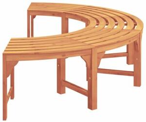 Ławka drzewna 2 szt. naturalny 160 x 80 x 45cm