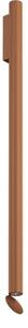 Flos - Flauta Lampa Ścienna H1000 Riga Anodized Copper Flos
