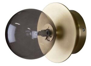 Globen Lighting - Art Deco Lampa Sufitowa/Lampa Ścienna IP44 Smoke