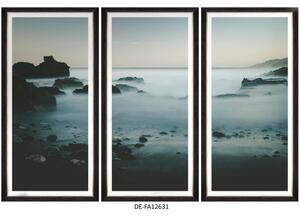 | SPRAWDŹ RABAT W KOSZYKU ! Obraz trzyczęściowy Beach at Dawn Tryptich 150x100 DE-FA12630 MINDTHEGAP DE-FA12631