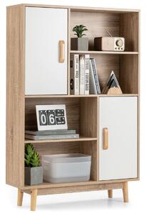 Drewniany kredens z 4 poziomami 80 x 24 x 119,5 cm