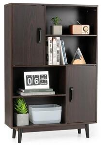 Drewniany kredens z 4 poziomami 80 x 24 x 119,5 cm