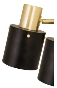 Globen Lighting - Clark 2 Lampa Ścienna Black/Brushed Brass