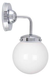Globen Lighting - Alley Lampa Ścienna IP44 Chrome/White Globen Lighting
