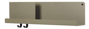 Muuto - Folded Shelves 63x16,5 cm Olive Muuto