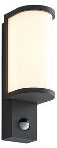 Lucande - Jokum LED Ogrodowe Lampa Ścienna w/Sensor Graphite