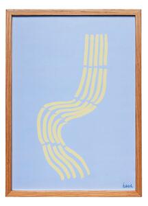 Obraz 32x44 cm Hello – Hübsch