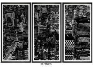 | SPRAWDŹ RABAT W KOSZYKU ! Obraz trzyczęściowy Downtown Manhattan Tryptich 150x100 DE-FA12695 MINDTHEGAP DE-FA12695