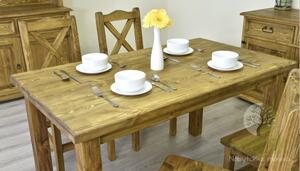 Stół do jadalni w stylu francuskim - 160 x 80 cm