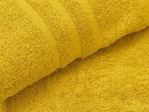 1x ręcznik kąpielowy COMFORT żółty + 2x ręcznik COMFORT żółty