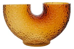 AYTM - Arura Low Glass Vase Amber