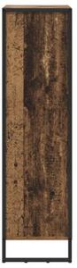 Szafka na książki stare drewno 99,5 x 30 x 108,5 cm