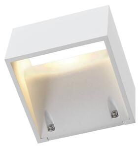 SLV - Logs Lampa Ścienna Square LED IP44 White