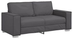 Sofa szary 180 x 78 x 84 cm tkanina