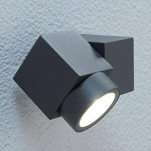 Lucande - Lorelle LED Ogrodowe Lampa Ścienna Graphite