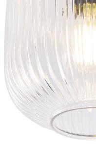 Mosiężna lampa sufitowa w stylu art deco - Karel Oswietlenie wewnetrzne
