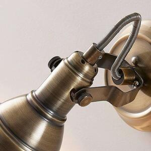 Lindby - Perseas LED Lampa Ścienna Antique Brass Lindby