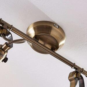 Lindby - Perseas 2 Lampa Sufitowa Antique Brass Lindby