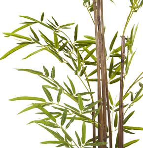 Sztuczna roślina ozdoba mieszkania w doniczce 160 cm Bambusa Vulgaris Beliani