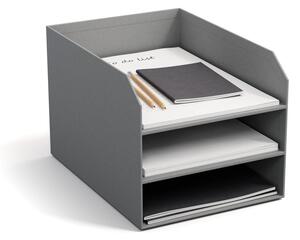 Kartonowy organizer na dokumenty Trey Paper Laminate – Bigso