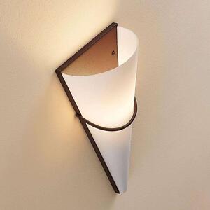 Lindby - Melek LED Lampa Ścienna Opal/Rust Lindby