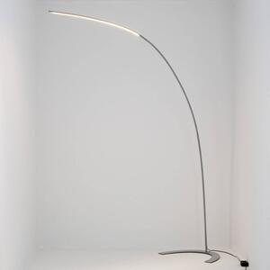 Lindby - Danua LED Lampa Podłogowa Silver Lindby