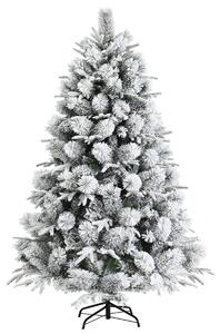 Śnieżna sztuczna choinka z sosnowymi igiełkami 180 cm