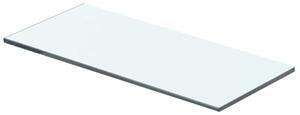 Szklany, bezbarwny panel, 40x12 cm