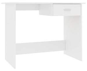 Biurko, biaÅe, 100x50x76 cm, materiaÅ drewnopochodny