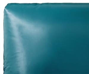 Dwukomorowy materac wodny dual 160 x 200 x 20 cm pełne tłumienie fal zawiera piankową ramę Beliani