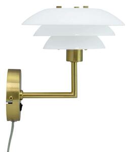 DybergLarsen - DL20 Lampa Ścienna Opal/Brass