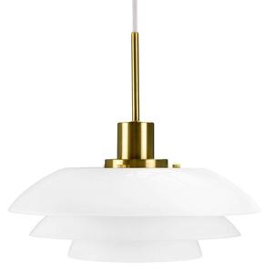 DybergLarsen - DL31 Lampa Wisząca Opal/Brass