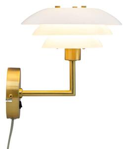 DybergLarsen - DL20 Lampa Ścienna Opal/Brass